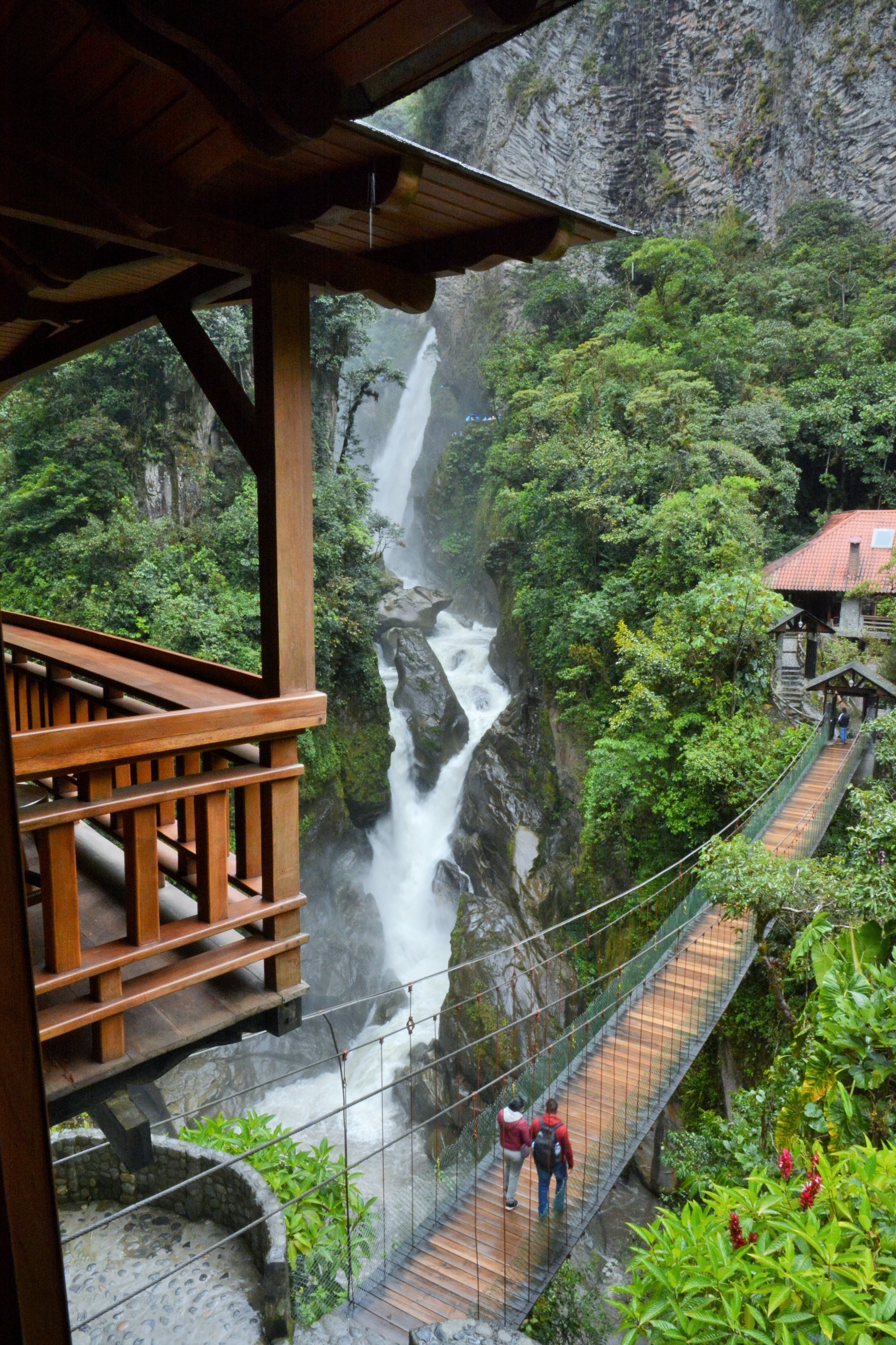 Baños de Agua Santa Tour de un dia completo