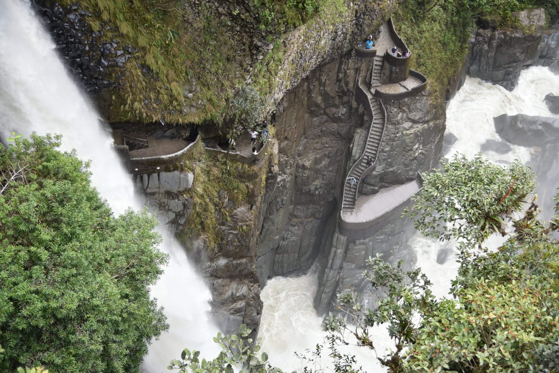 Baños tour de medio día: Ruta de las cascadas 