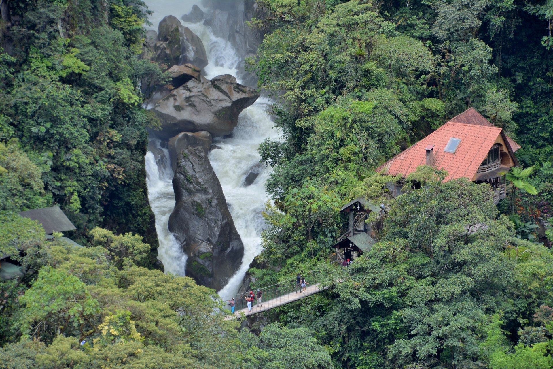 Baños tour de medio día: Ruta de las cascadas 
